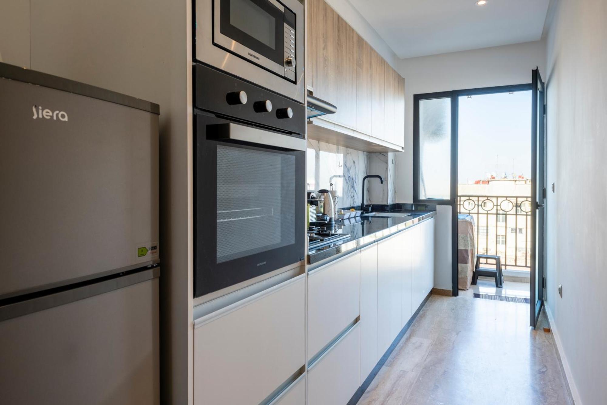 Appartement Charmant & Cozy - Centre Ville De Rabat Exteriör bild
