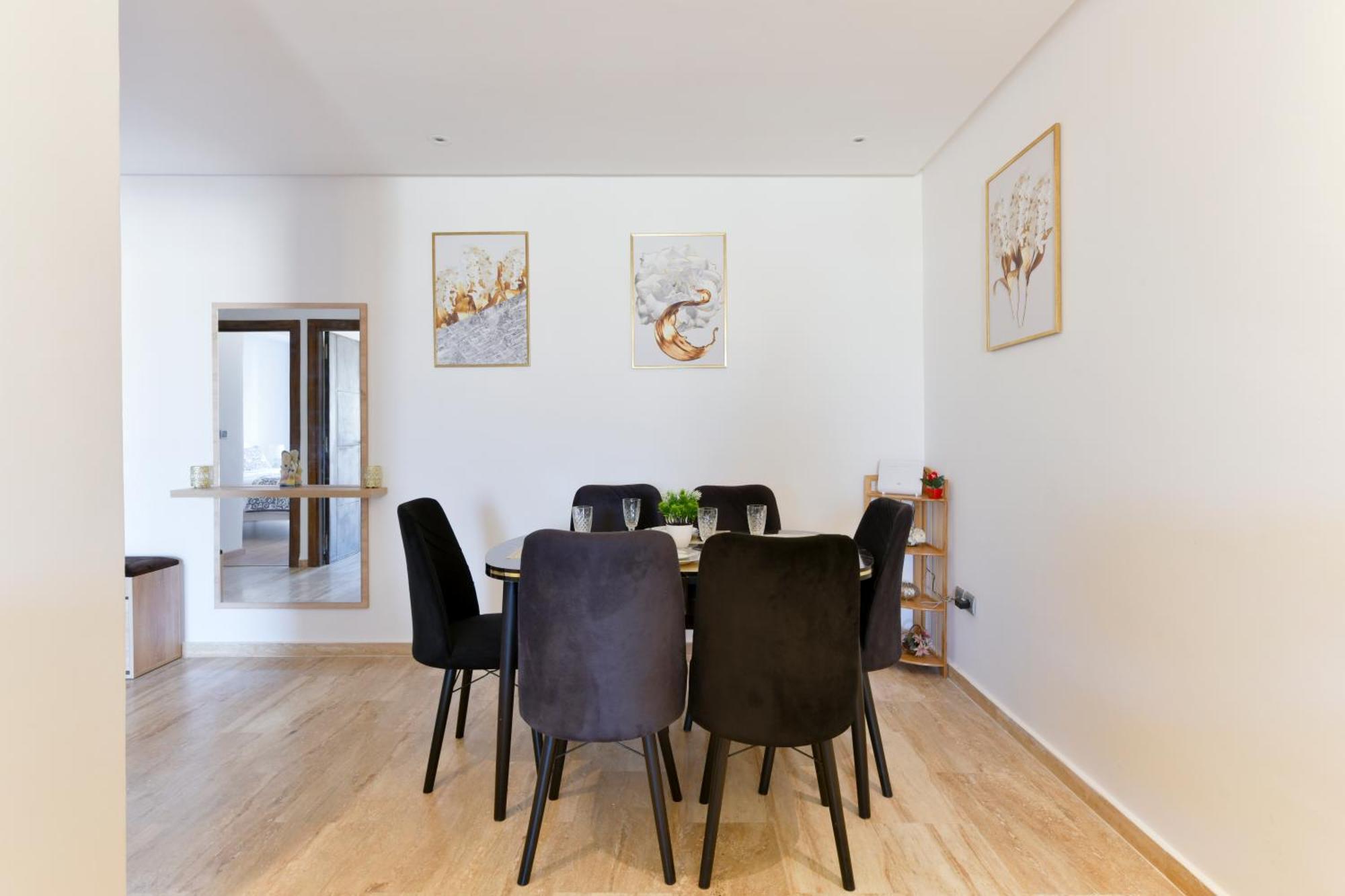 Appartement Charmant & Cozy - Centre Ville De Rabat Exteriör bild