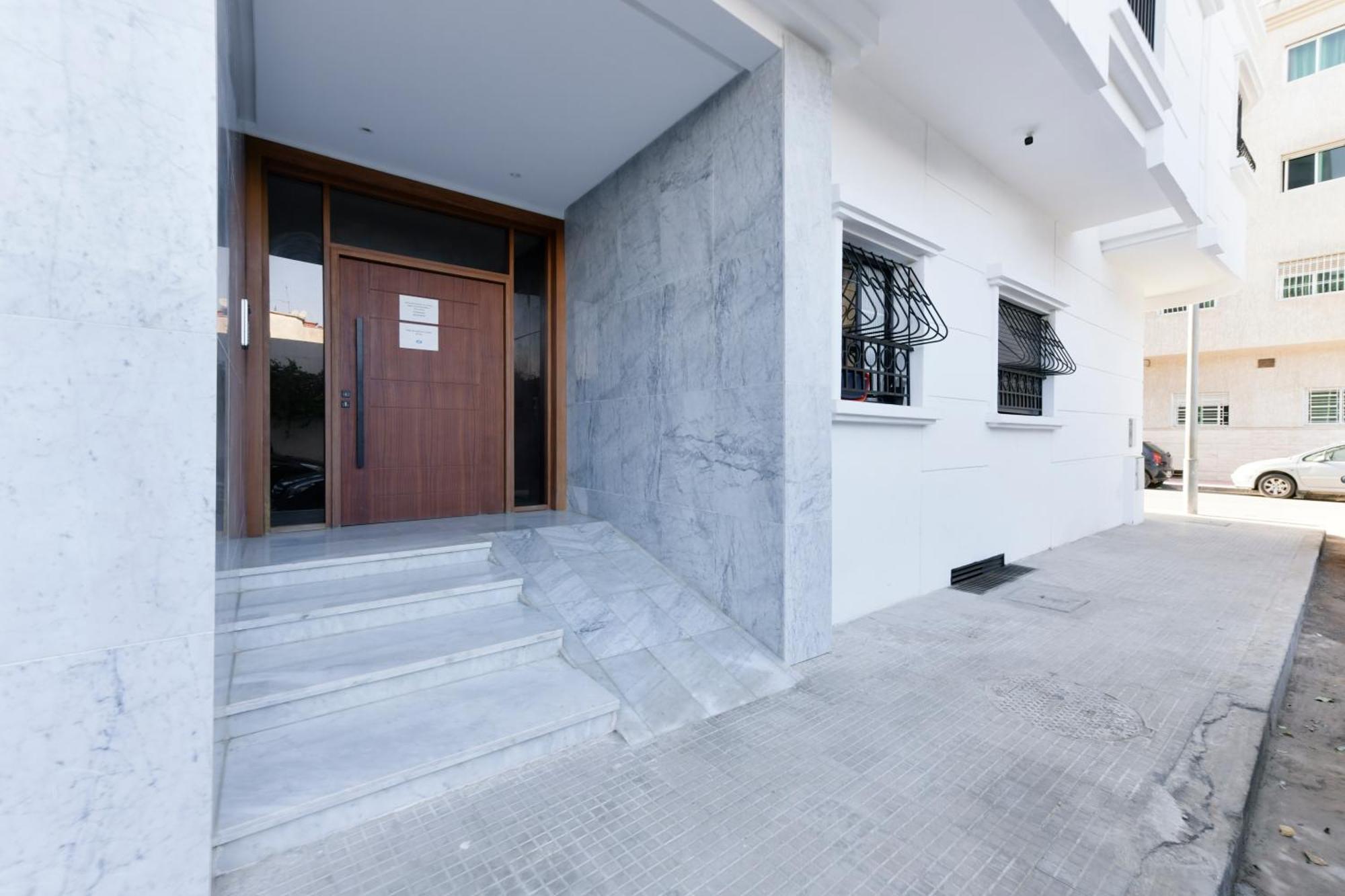 Appartement Charmant & Cozy - Centre Ville De Rabat Exteriör bild
